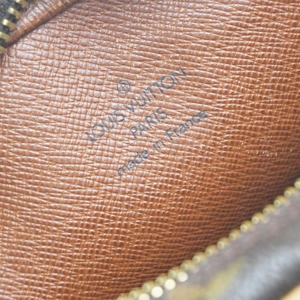 LOUIS VUITTON Danube Shoulder Bag Monogram Leather Brown France - Picture 12 of 15